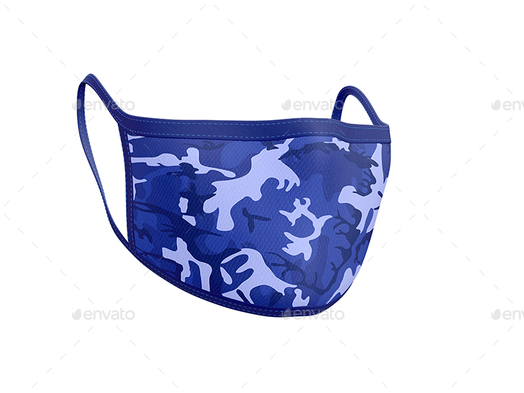 Face Mask Animation Mockup, Graphics GraphicRiver